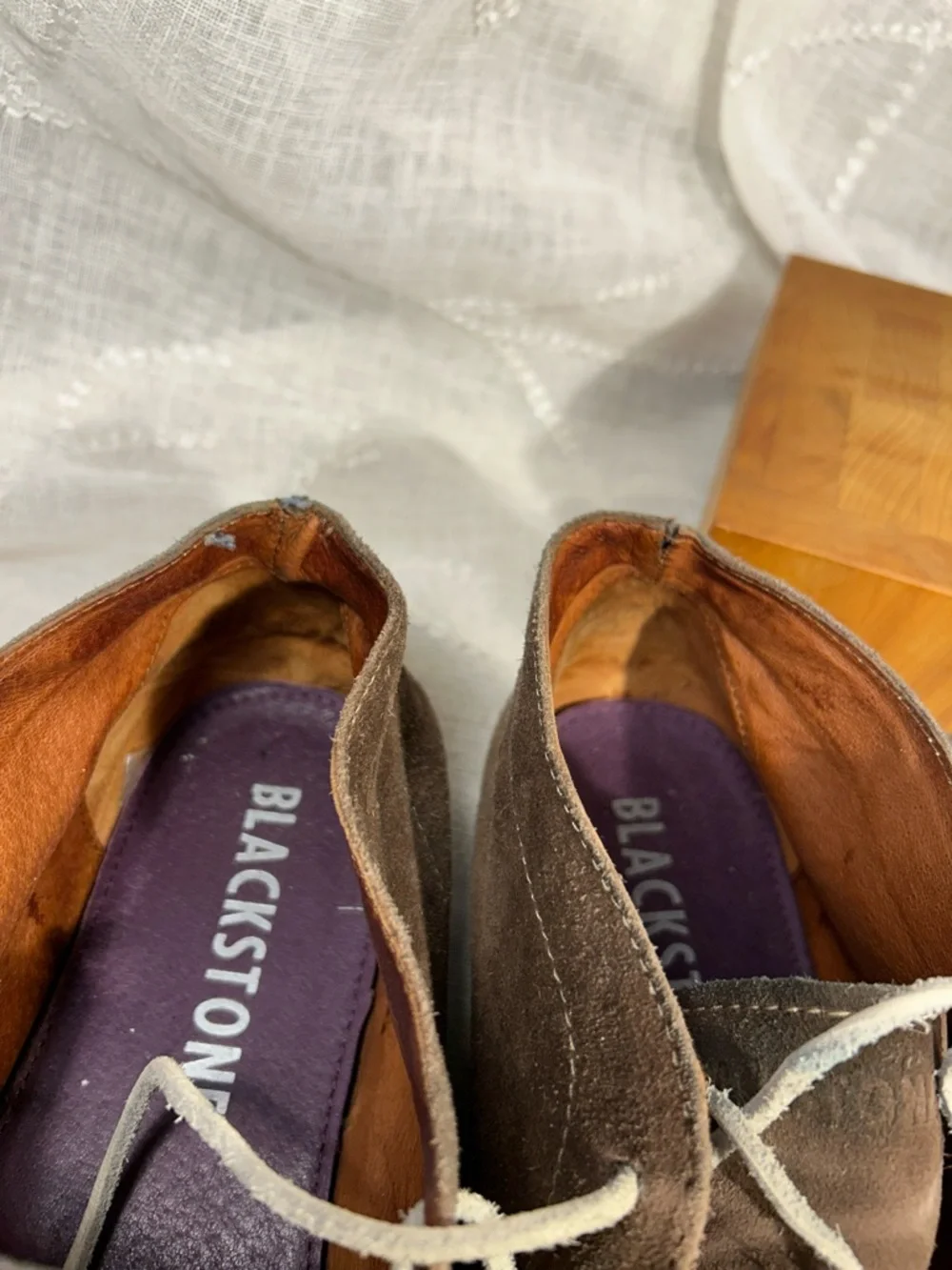 Blackstone leather chukka ankle boots
